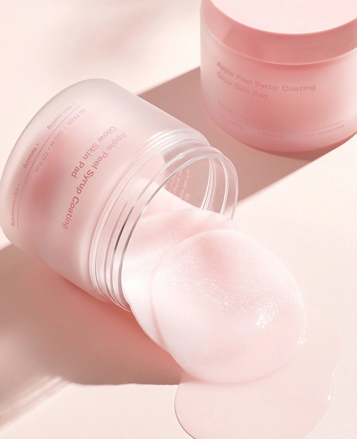 SUNGBOON EDITOR Apple Peel Syrup Coating Glow Skin 40Pads 230ml - EmpressKorea