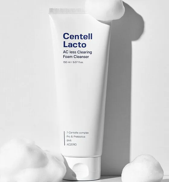 SUNGBOON EDITOR Centell Lacto AC Less Clearing Foam Cleanser 150ml - EmpressKorea