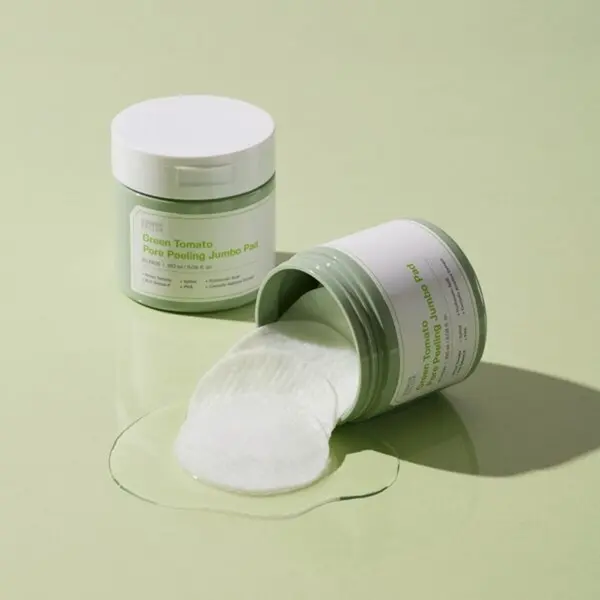 SUNGBOON EDITOR Green Tomato Pore Peeling Jumbo Pad 180ml 60pads - EmpressKorea