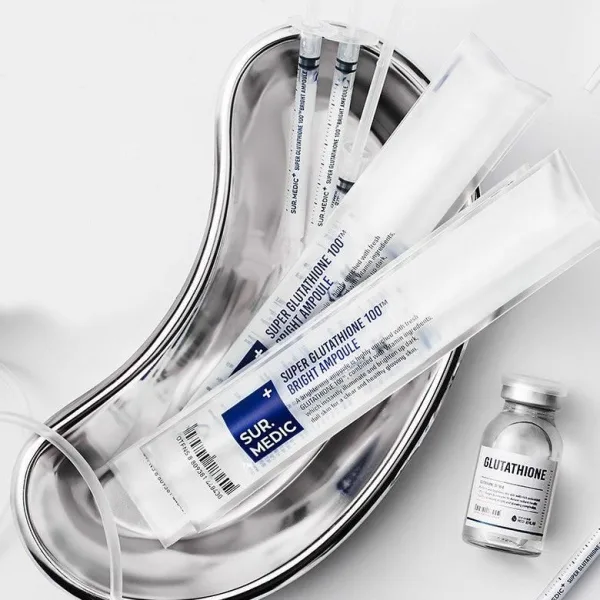 SUR.MEDIC PLUS Super Glutathione 100TM Brightening Ampoule 1ml*10pcs - EmpressKorea
