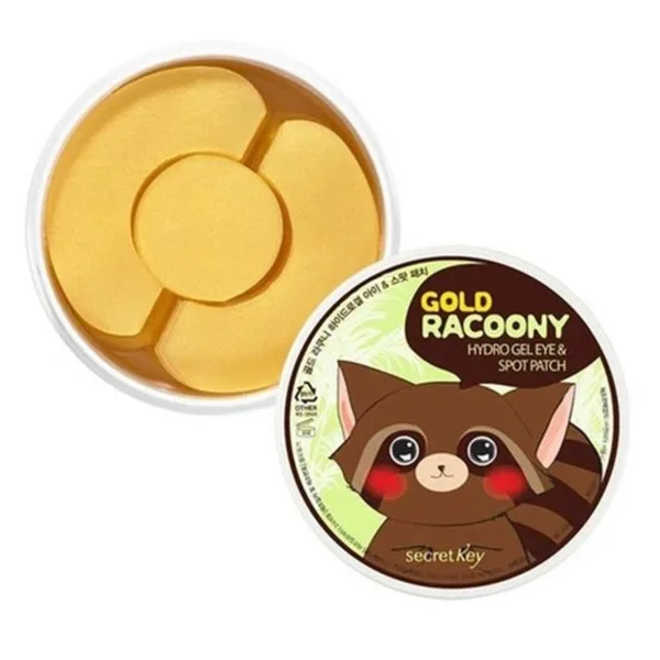 SecretKey Gold Racoony Hydrogel Eye & Spot Patch 90 Patches - EmpressKorea