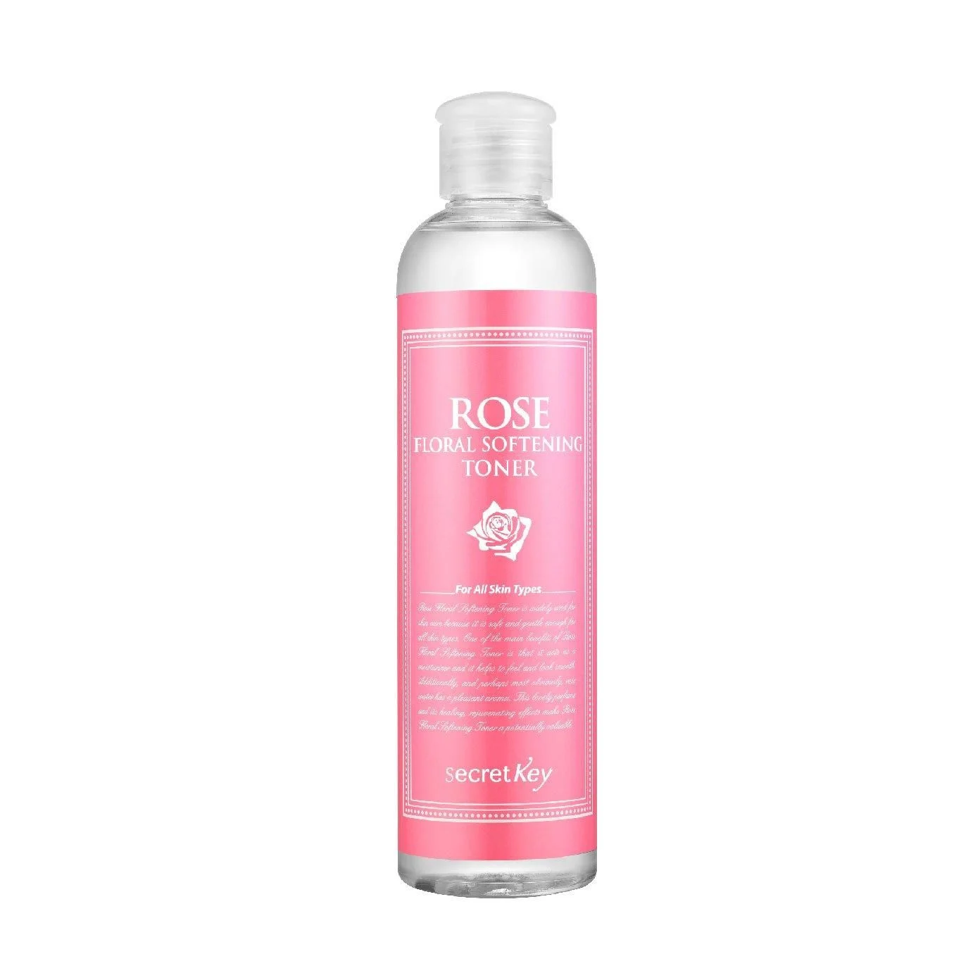 SecretKey Rose Floral Softening Toner 248ml - EmpressKorea