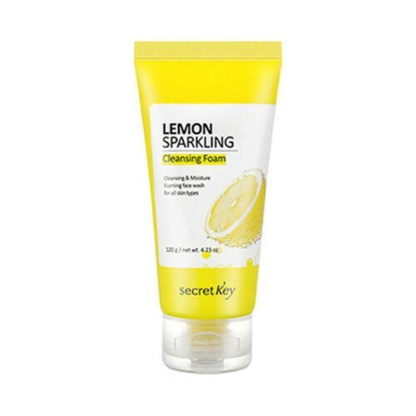 Secret Key Lemon Sparkling Cleansing Foam 200g - EmpressKorea