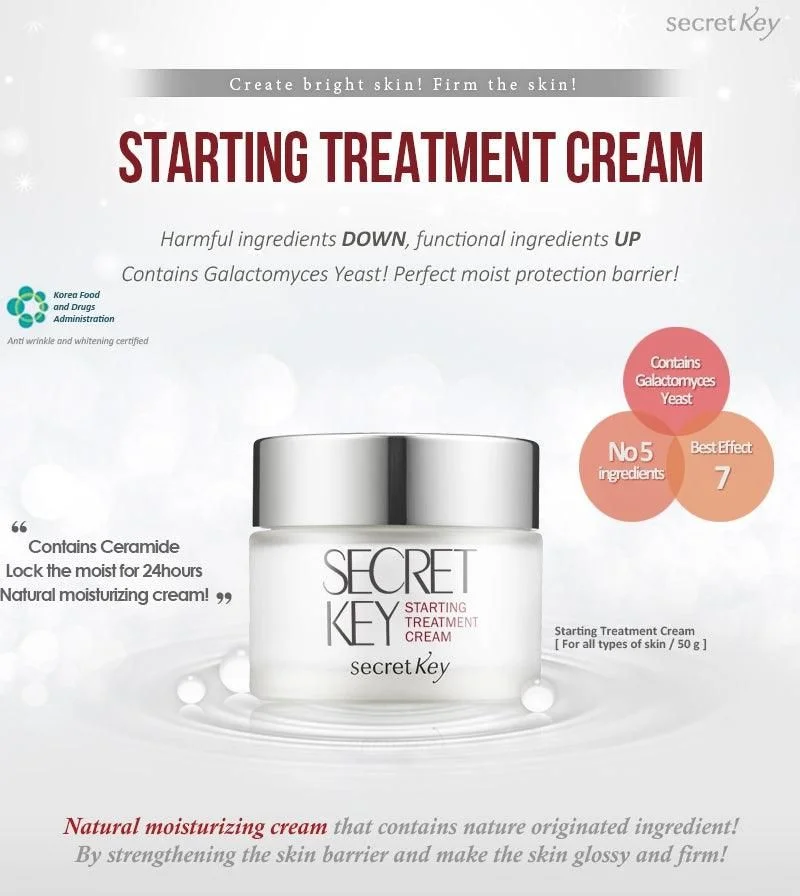 Secret Key Starting Treatment Cream 50g - EmpressKorea