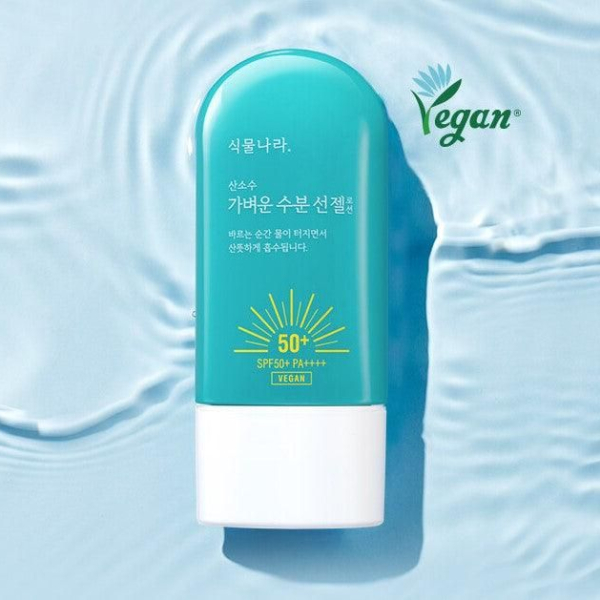 Shingmulnara Oxygen Water Light Sun Gel Lotion SPF 50+ PA++++ 60ml - EmpressKorea