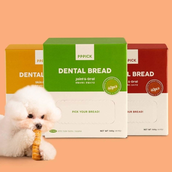 PPPICK Dental Bread 3 Types Large Capacity 40 pcs  Joint/Eyes/Skin - EmpressKorea