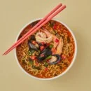 Soontaan Ramen Spicy Flavor Low Carb Dietary Fiber Zero Sugar Ramen 78g, 10 pieces - EmpressKorea