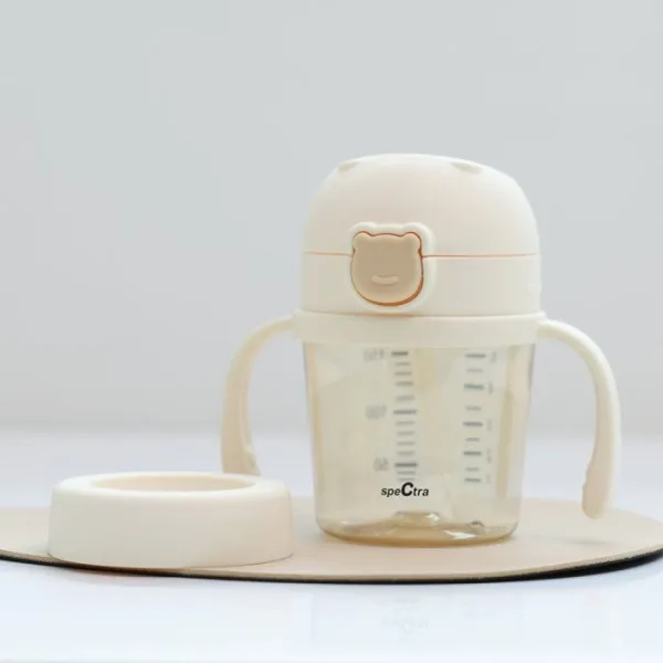 Spectra One Touch Bebebear Straw Cup 150 ml - EmpressKorea