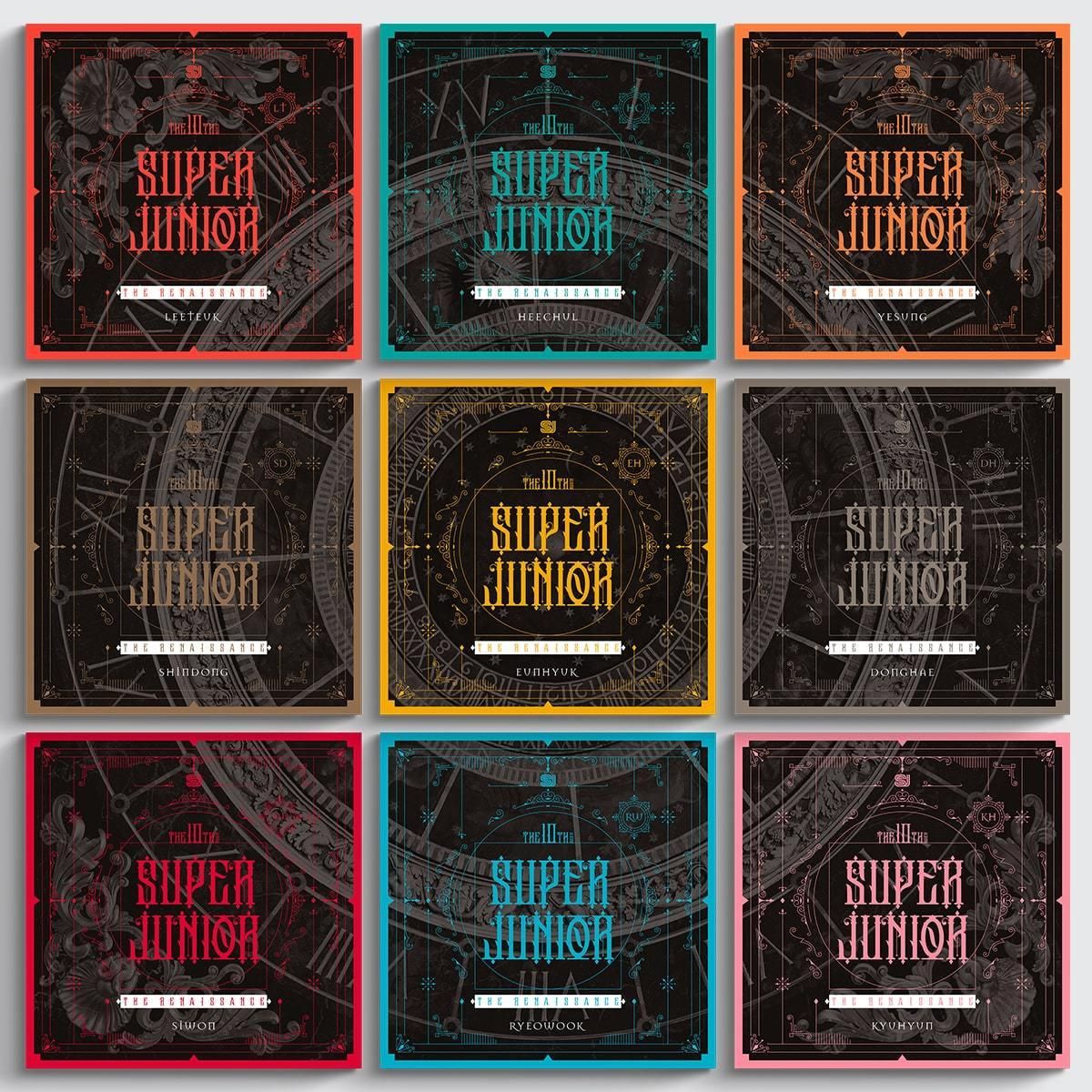 Super Junior - 10th Album: The Renaissance (SQUARE Style) - EmpressKorea