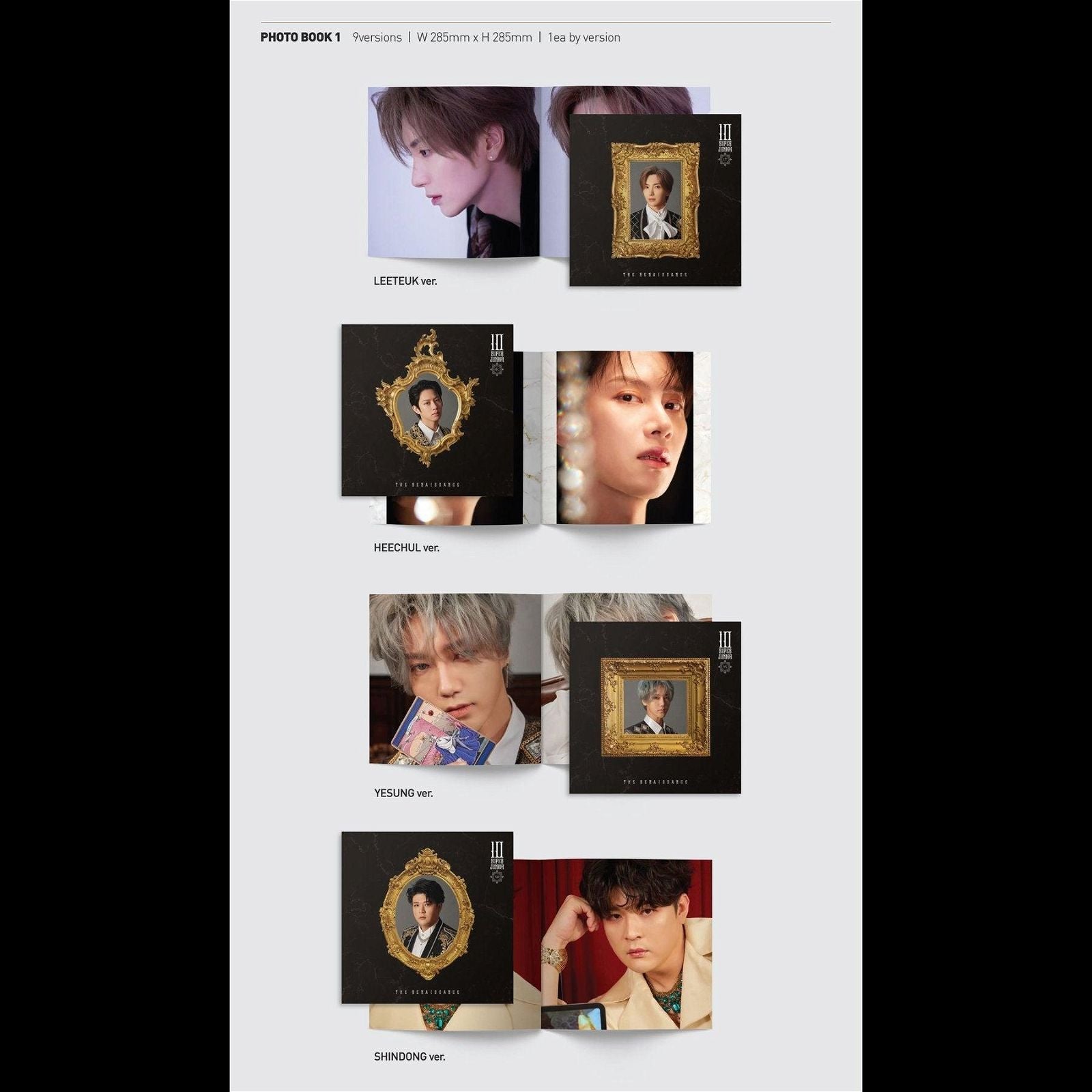 Super Junior - 10th Album: The Renaissance (SQUARE Style) - EmpressKorea