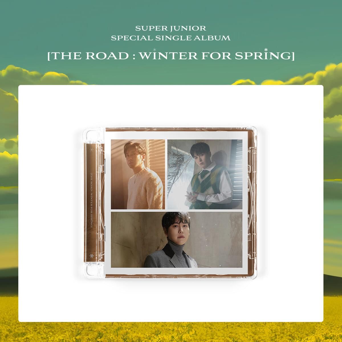 Super Junior - Special Single Album: The Road: Winter for Spring (Limited) - EmpressKorea