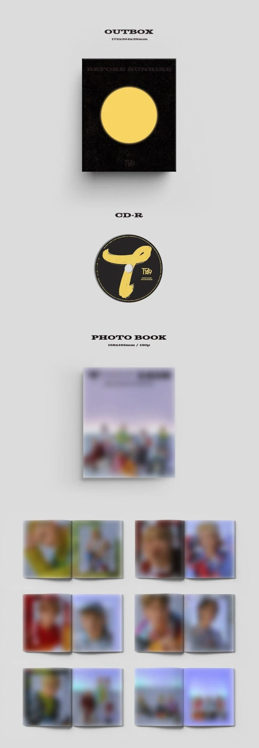 T1419 - 3rd Album: BEFORE SUNRISE PT.3 - EmpressKorea
