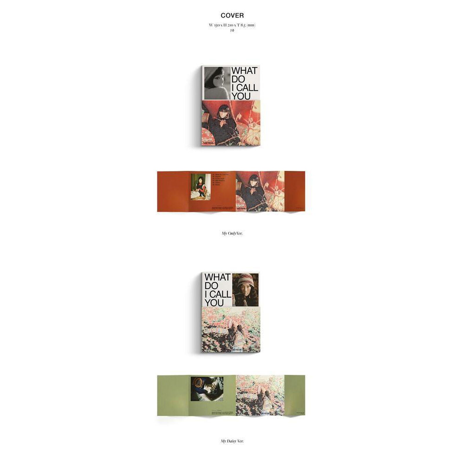 TAEYEON - 4th Mini Album: WHAT DO I CALL YOU - EmpressKorea