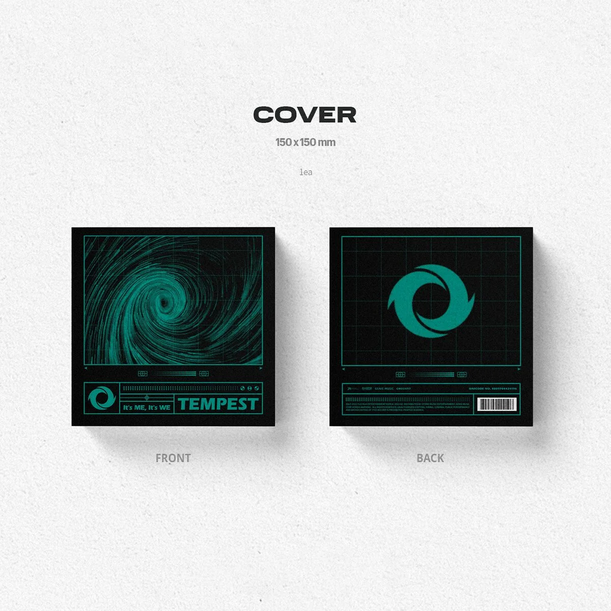 TEMPEST - 1st Mini Album: Its ME Its WE (Digipack Ver.) - EmpressKorea