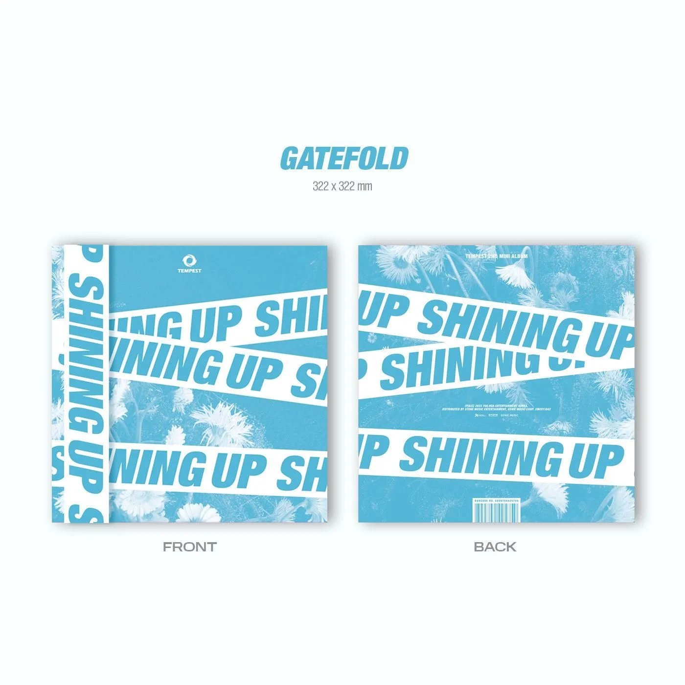 TEMPEST - 2nd Mini Album: SHINING UP Color LP Ver. - EmpressKorea