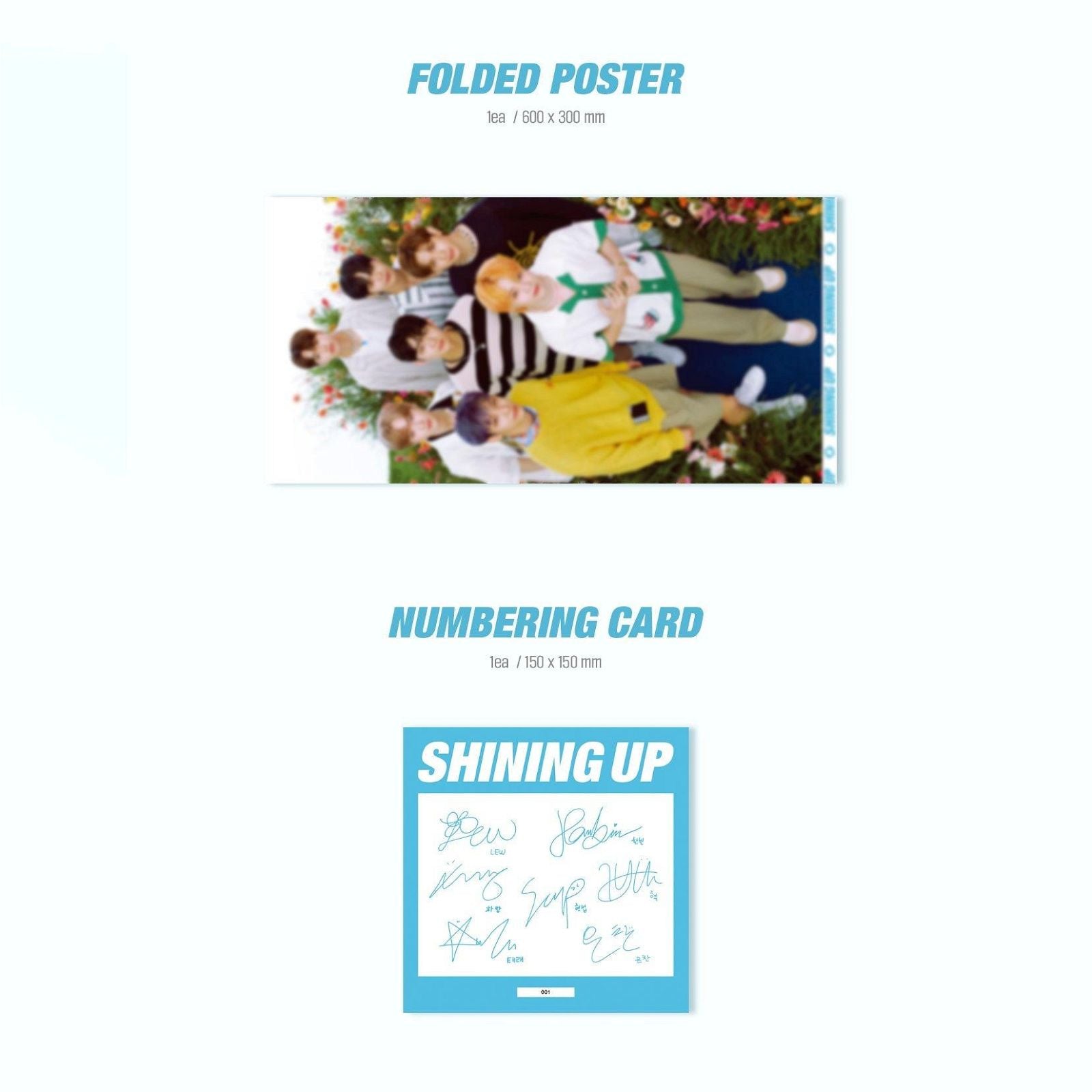 TEMPEST - 2nd Mini Album: SHINING UP Color LP Ver. - EmpressKorea