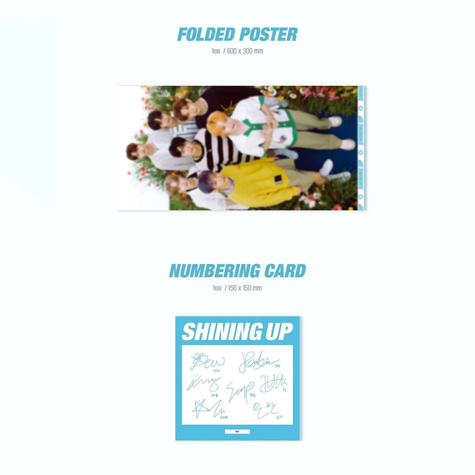 TEMPEST - 2nd Mini Album: SHINING UP Color LP Ver. - EmpressKorea