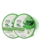 THE FACE SHOP Jeju Aloe Freshing Soothing Gel 300ml*2ea - EmpressKorea