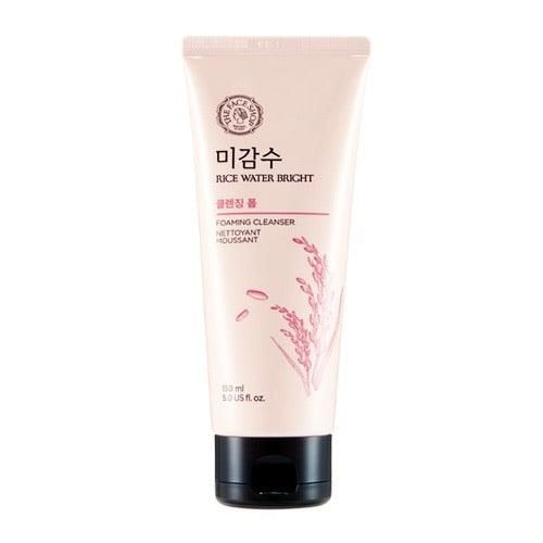 THE FACE SHOP RICE WATER BRIGHT Cleansing Foam 150ml - EmpressKorea