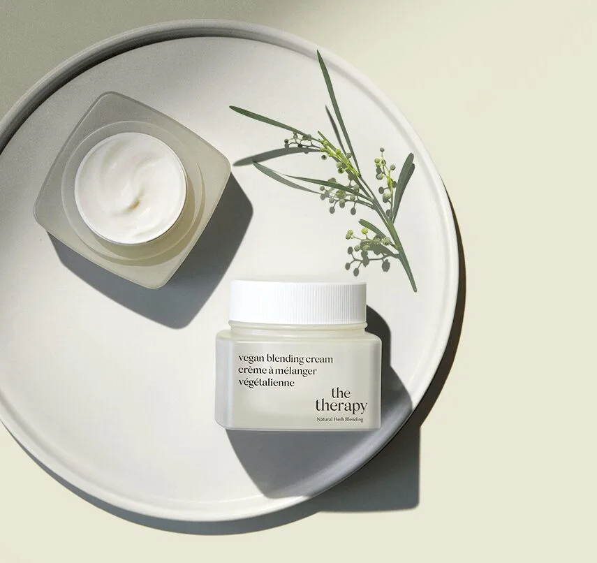 THE FACE SHOP The Therapy Vegan Blending Cream 60ml - EmpressKorea