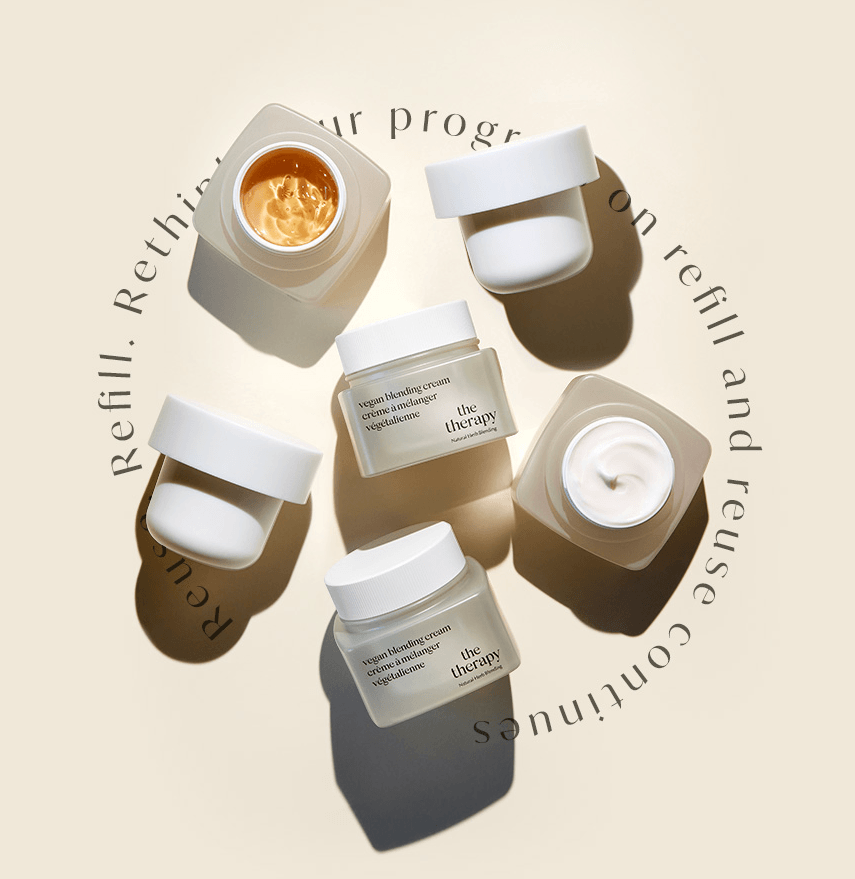 THE FACE SHOP The Therapy Vegan Blending Cream 60ml - EmpressKorea