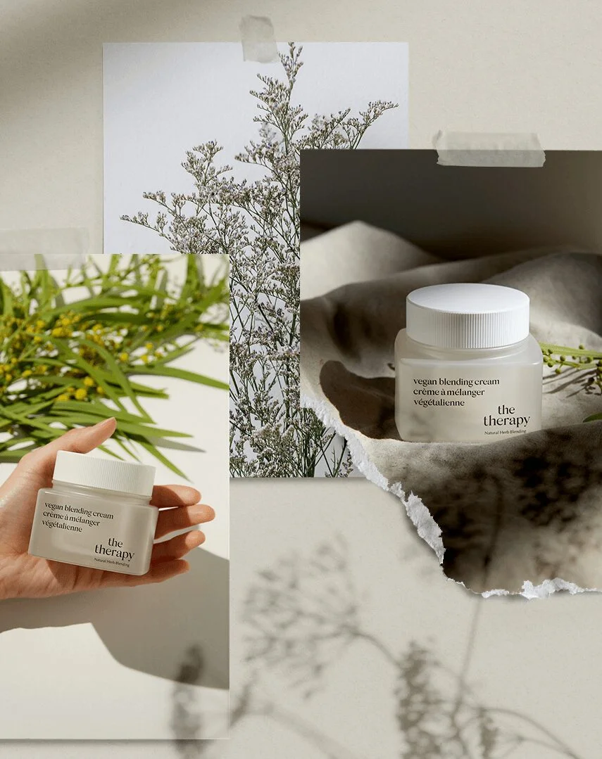 THE FACE SHOP The Therapy Vegan Blending Cream 60ml - EmpressKorea