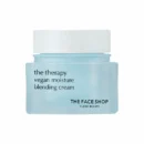 THE FACE SHOP The Therapy Vegan Moisture Blending Cream 60ml - EmpressKorea