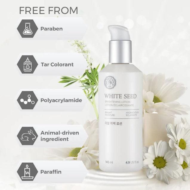 THE FACE SHOP White Seed Brightening Lotion 145ml - EmpressKorea