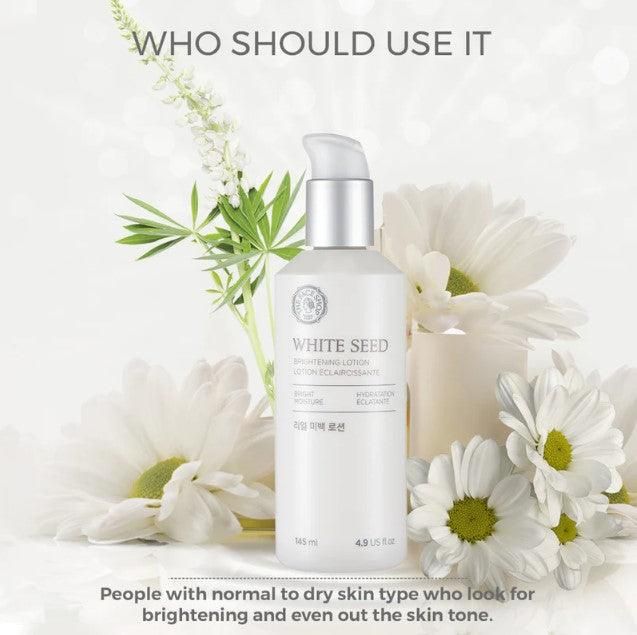 THE FACE SHOP White Seed Brightening Lotion 145ml - EmpressKorea