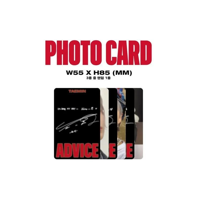 Taemin - 3rd Mini Album: Advice - EmpressKorea