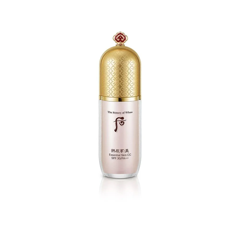 The History of Whoo Gongjinhyang Mi Essential Skin CC SPF30 40ml - EmpressKorea