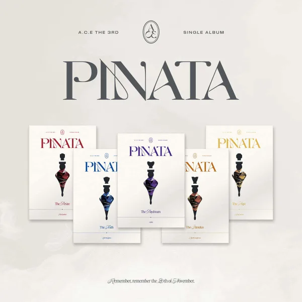 A.C.E - 3rd Single Album: PINATA [Randomly sent out of 5 types]