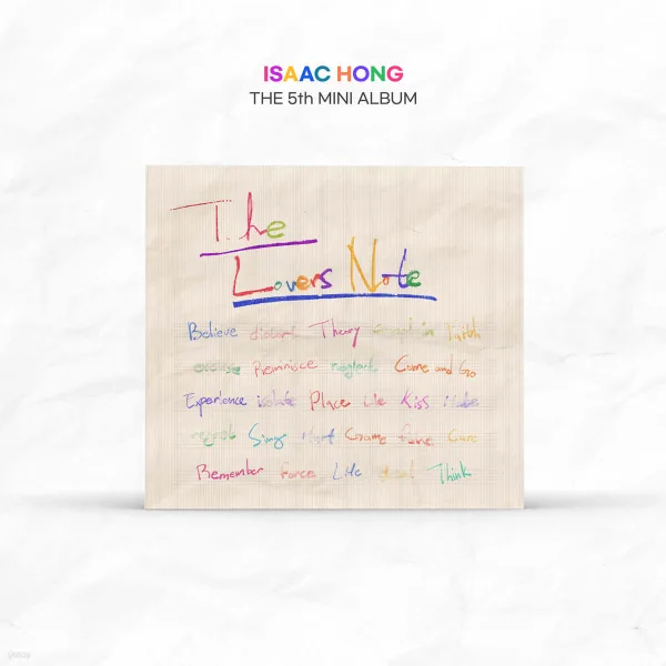 Hong Isaac - 5th Mini Album: The Lovers Note