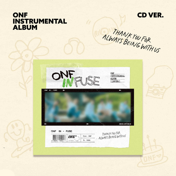 ONF INSTRUMENTAL ALBUM [INFUSE][CD ver.]