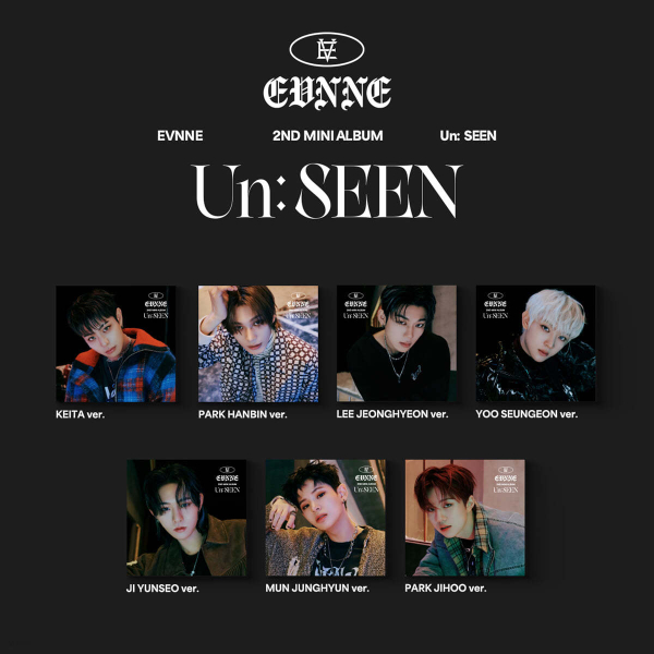 EVNNE - 2nd Mini Album: Un: SEEN [Digipack ver.] [1 out of 7 randomly sent]