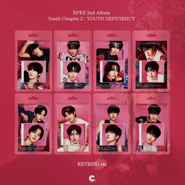 EPEX - 2nd Album: Digestion (韶華) Chapter 2: Lack of Youth [KEYRING ver.] [1 out of 8 types randomly sent]