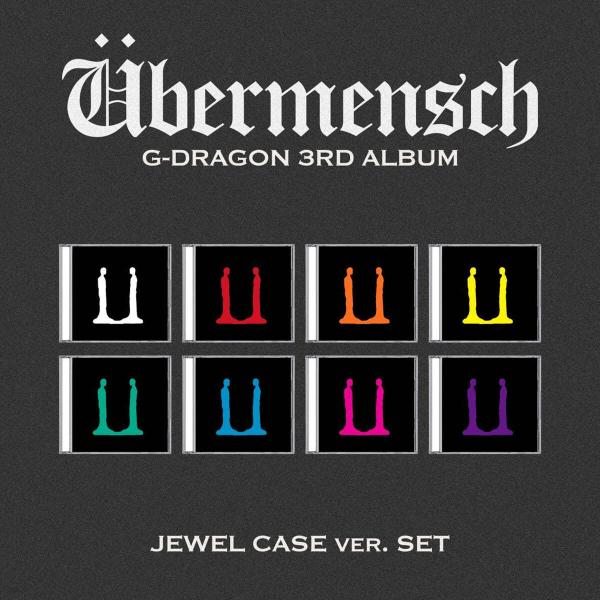 G-DRAGON - 3RD ALBUM [Übermensch][JEWEL ver. SET]