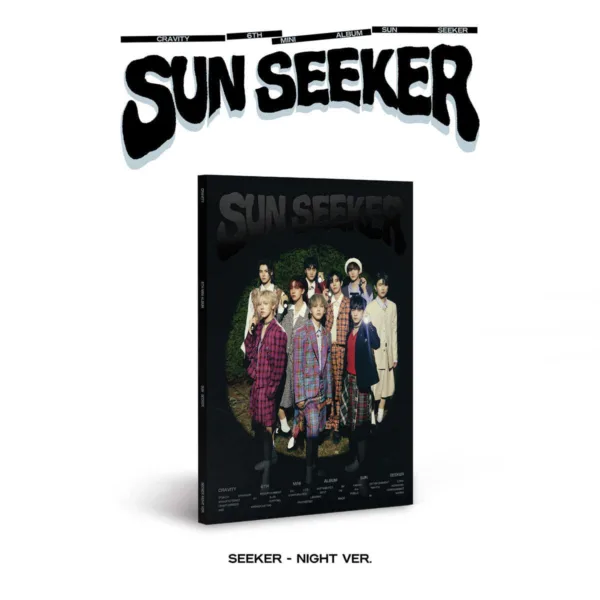 CRAVITY - 6th Mini Album: SUN SEEKER [SEEKER - night VER.] [1 out of 9 types randomly sent]