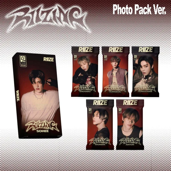 RIIZE - 1st Mini Album: RIIZING [Photo Pack Ver.] (Smart Album) [1 out of 6 types randomly sent]