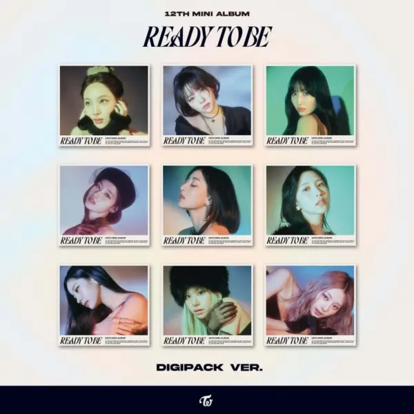 TWICE - 12th Mini Album : READY TO BE (Digipack Ver.) [Random 1 out of 9 versions]