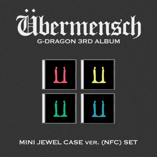 G-Dragon - 3RD ALBUM [Übermensch] [MINI JEWEL ver.] (Random 1 of 4 Versions)