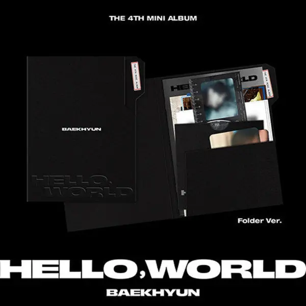 BAEKHYUN - 4th Mini Album : Hello, World [Folder Ver.]