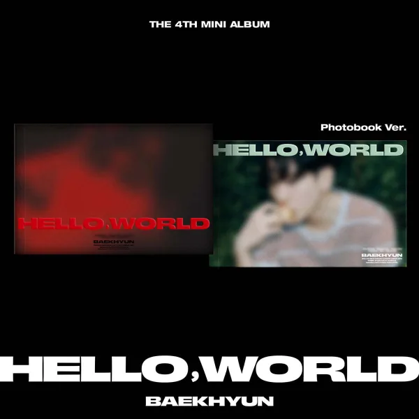 BAEKHYUN - 4th Mini Album : Hello, World [Photobook Ver.](Random delivery)