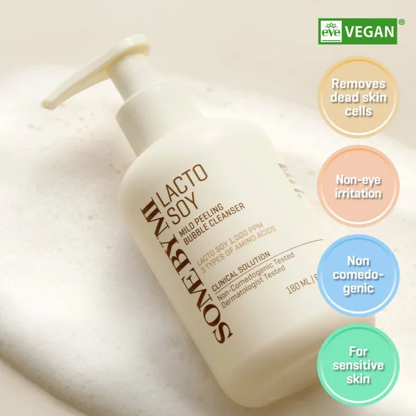 SOME BY MI Lacto Soy Mild Peeling Bubble Cleasner 180ml