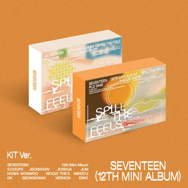 SEVENTEEN - 12th Mini Album 'SPILL THE FEELS' [KiT Ver.][Random Delivery]