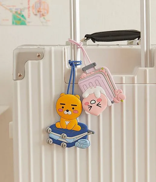 Kakao Friends Carrier Luggage Tag Apeach