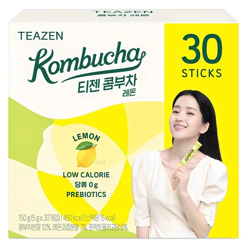 TEAZEN Kombucha Lemon 5g*30sticks - Image 2