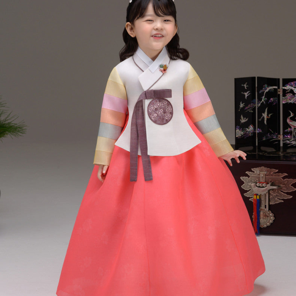 THEYE HANBOK Gaindangui Girl's Hanbok QT805