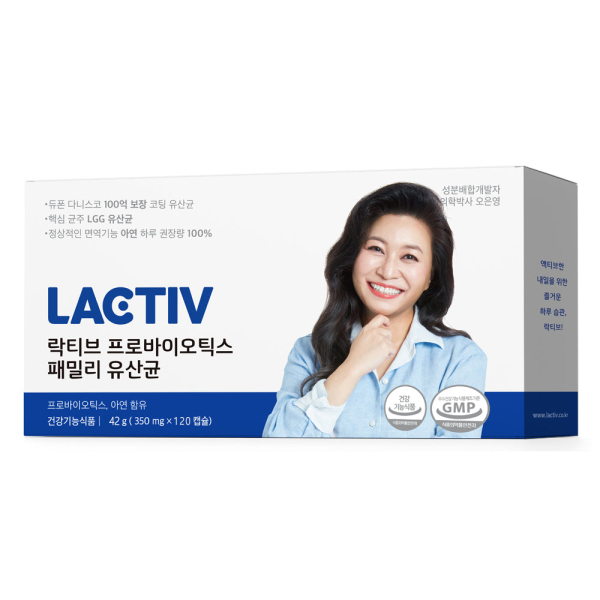 LACTIV Family Probiotics 350mg*120 Capsules