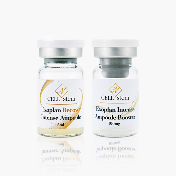CELLinstem Exoplan Recover Intense Ampoule Set (Ampoule Booster 100mg*3ea + Ampoule 5ml*3ea)